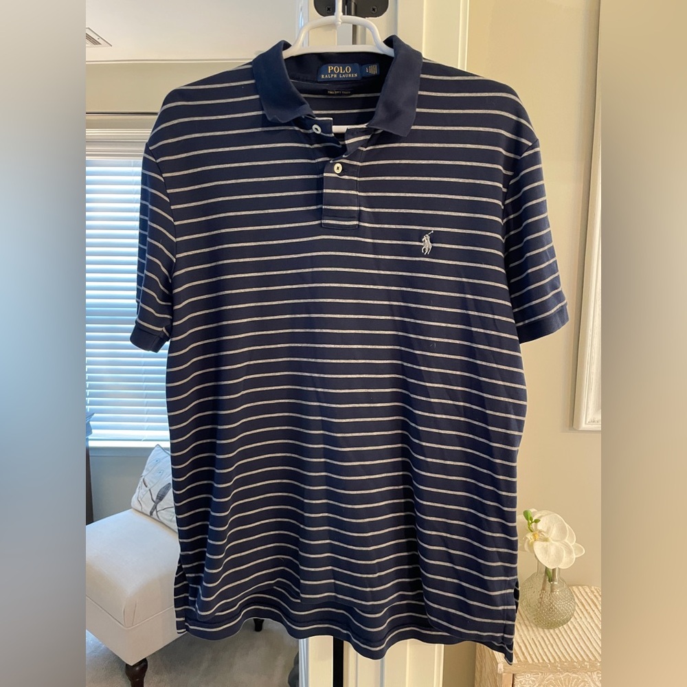 Men's Pima Soft Touch Ralph Lauren Polo - Size Large (Bundle for Discount)